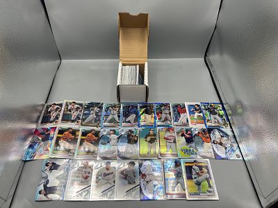 Box of Assorted Baseball Prospect/RC Cards W/ Some Stars
