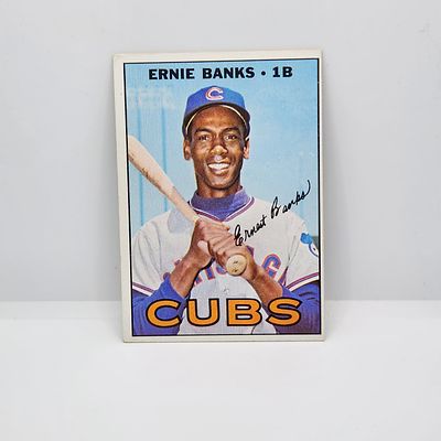 1967 Topps Ernie Banks #215 HOF