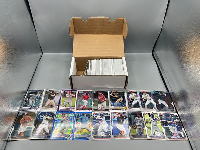 Box of Assorted Baseball Prospect/RC Cards W/ Many Stars - Many 1st Bowmans