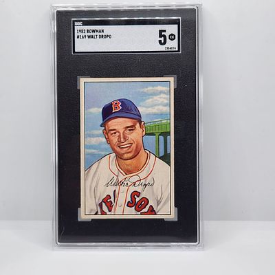 1952 Bowman Walt Dropo #169 SGC 5