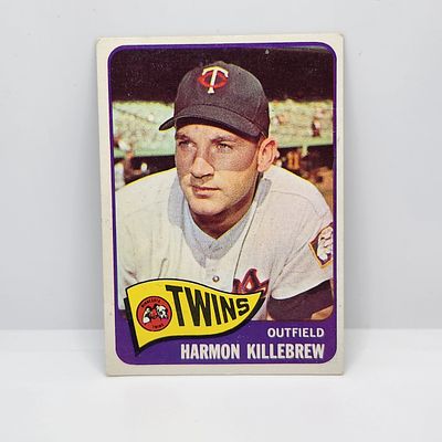 1965 Topps Harmon Killebrew #400 HOF