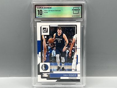 2022-23 Panini Donruss Luka Doncic #143 Arena Club Gem Mint 10