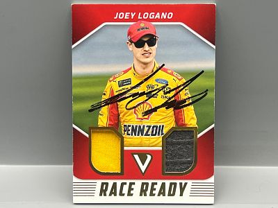 2018 Panini Victory Lane Racing Joey Logano Race Used Relic #/199 W/ In Person Autograph - No 