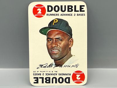 1968 Topps Game #6 Roberto Clemente (HOF) / Pirates