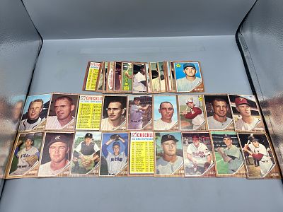 (Lot Of 40) 1962 Topps Baseball Singles - Lower Series / No Duplicates