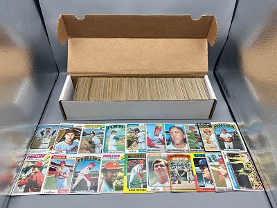 (Lot Of 650+) 1970 Thru 1977 Topps Baseball Singles - Varying Conditions