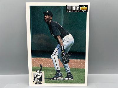1994 Upper Deck Collector's Choice Michael Jordan Baseball Oversized #23