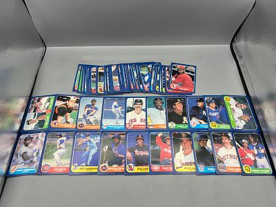 Lot of (50+) 1986 Fleer Baseball Star Player Cards W/ Jose Canseco RC - Varying Conditions