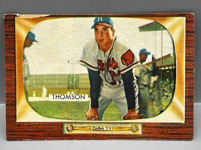 1955 Bowman Bobby Thomson #102