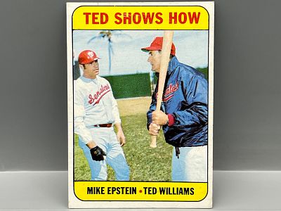 1969 Topps Ted Shows How Epstein/Williams #539