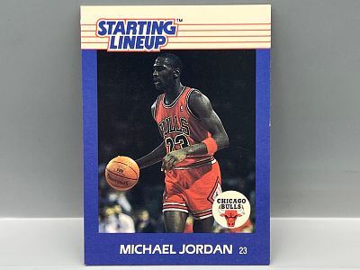 1988 Kenner Starting Lineup Michael Jordan Card