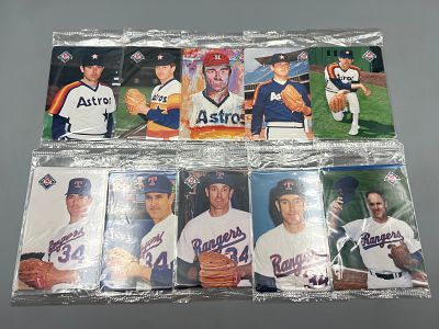 1994 Mother's Cookies Nolan Ryan Baseball Complete Sealed 10 Card Set