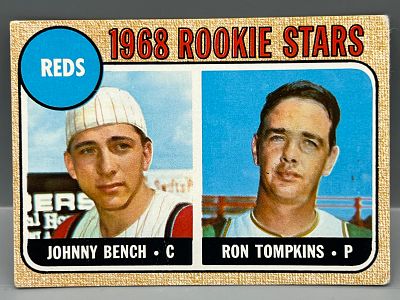 1968 Topps Johnny Bench RC #247