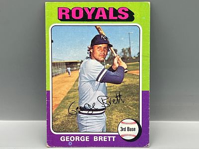 1975 Topps George Brett RC #228