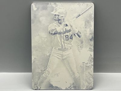 2021 Topps Inception Hedbert Perez Printing Plate #1/1