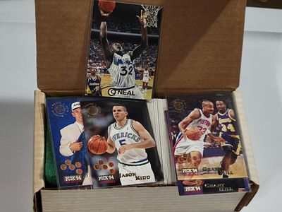 1994-95 Stadium Club Basketball Set. Rookies of Grant Hill & Jason Kidd. Set appears complete. 