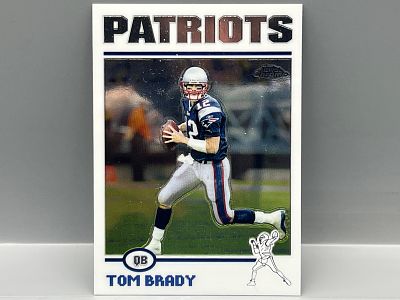2004 Topps Chrome Tom Brady #125