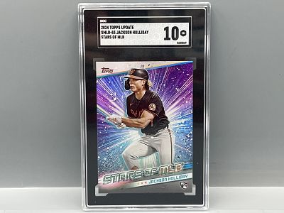 2024 Topps Update Jackson Holliday Stars of MLB RC #SMLB-83 SGC Gem Mint 10