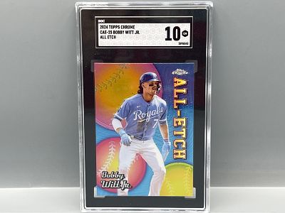 2024 Topps Chrome Bobby Witt Jr. All Etch #CAE-25 SGC Gem Mint 10