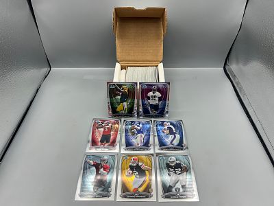2014 Topps Chrome Football Complete Rookie Card Set #111-#220 W/ Mike Evans, Aaron Donald 
