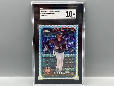 2024 Topps Chrome Update JD Martinez Xfractor #USC109 SGC Gem Mint 10
