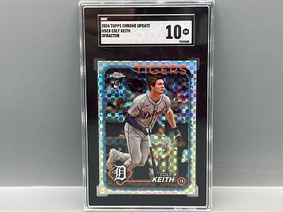2024 Topps Chrome Update Colt Keith Xfractor RC #USC8 SGC Gem Mint 10