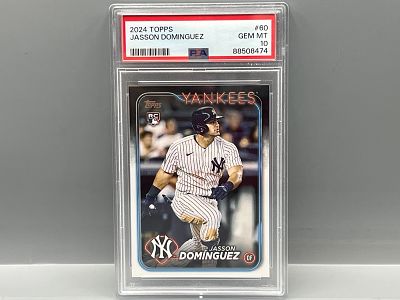 2024 Topps Jasson Dominguez RC #60 PSA Gem Mint 10