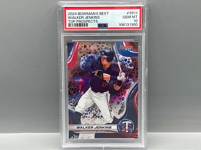2024 Bowman's Best Walker Jenkins Top Prospects #TP11 PSA Gem Mint 10