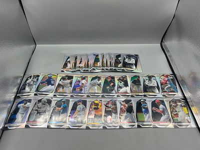 (50) 2025 Panini Prizm Silver Prizm Baseball Cards W/ Stars & RCs