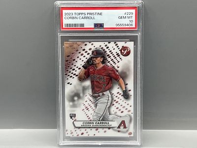 2023 Topps Pristine Corbin Carroll RC #229 PSA Gem Mint 10
