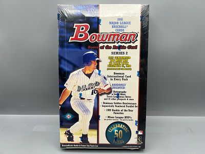 1998 Bowman Series Two Baseball Factory Sealed Wax Box