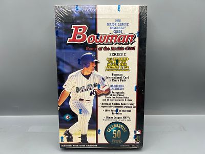 1998 Bowman Series Two Baseball Factory Sealed Wax Box