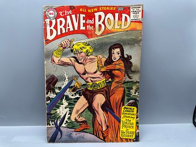 DC Comics The Brave and the Bold #16, Featuring Viking Prince and Silent Knight, 1958