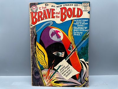 DC Comics The Brave and the Bold #15 Silver Age Anthology January 1958