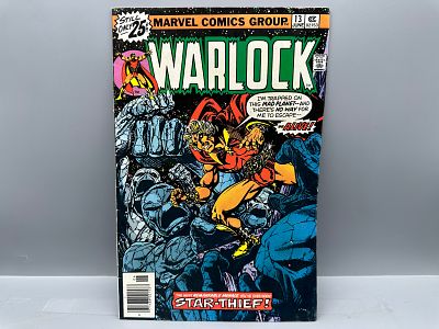 Marvel Comics Warlock Issue #13, First Appearance of Star-Thief, June 1976