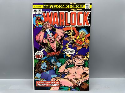 Marvel Comics Warlock Issue #12, Origin and First Cover Appearance of Pip the Troll, April 1976