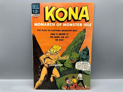 Dell Comics Kona Monarch of Monster Isle #15, July-September 1965