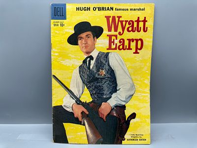 Dell Comics Wyatt Earp #6 Featuring Hugh O'Brian, 1959
