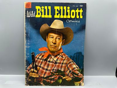 Dell Comics Wild Bill Elliott Comics #13, Western Adventure, 1954