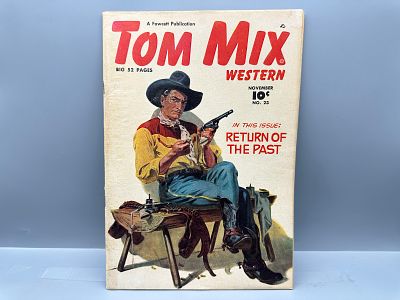 Fawcett Publications Tom Mix Western #23, November 1949