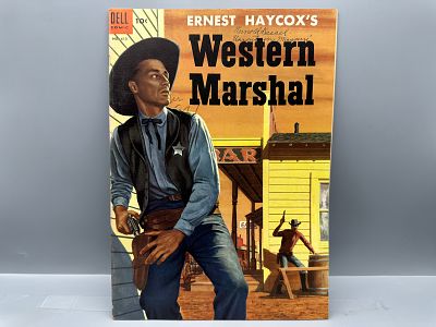 Dell Four Color Comics #613 Ernest Haycox Western Marshal 1954