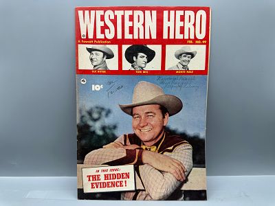 Fawcett Publications Western Hero #99 Comic Book Featuring Monte Hale, February 1951