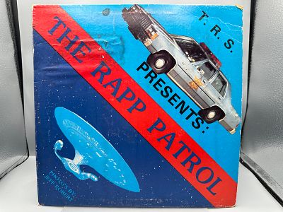 1986 T.R.S Records The Rapp Patrol T.R.S. Presents: The Rapp Patrol 12-inch Vinyl EP - 