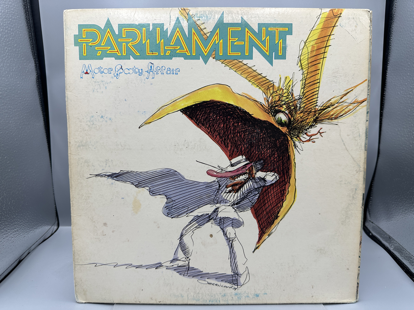 1978 Casablanca Records Parliament Motor Booty Affair Vinyl Album W/ Atlantis Pop-Up Gatefold - NBLP 7125