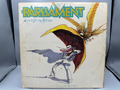1978 Casablanca Records Parliament Motor Booty Affair Vinyl Album W/ Atlantis Pop-Up Gatefold - 