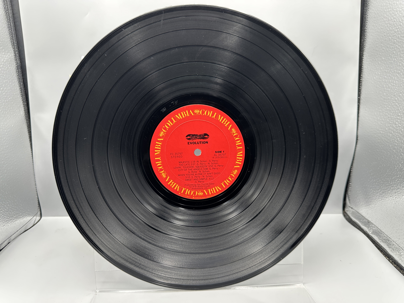 Journey (2 LP Lot): Evolution (1979); and Departure (1980)