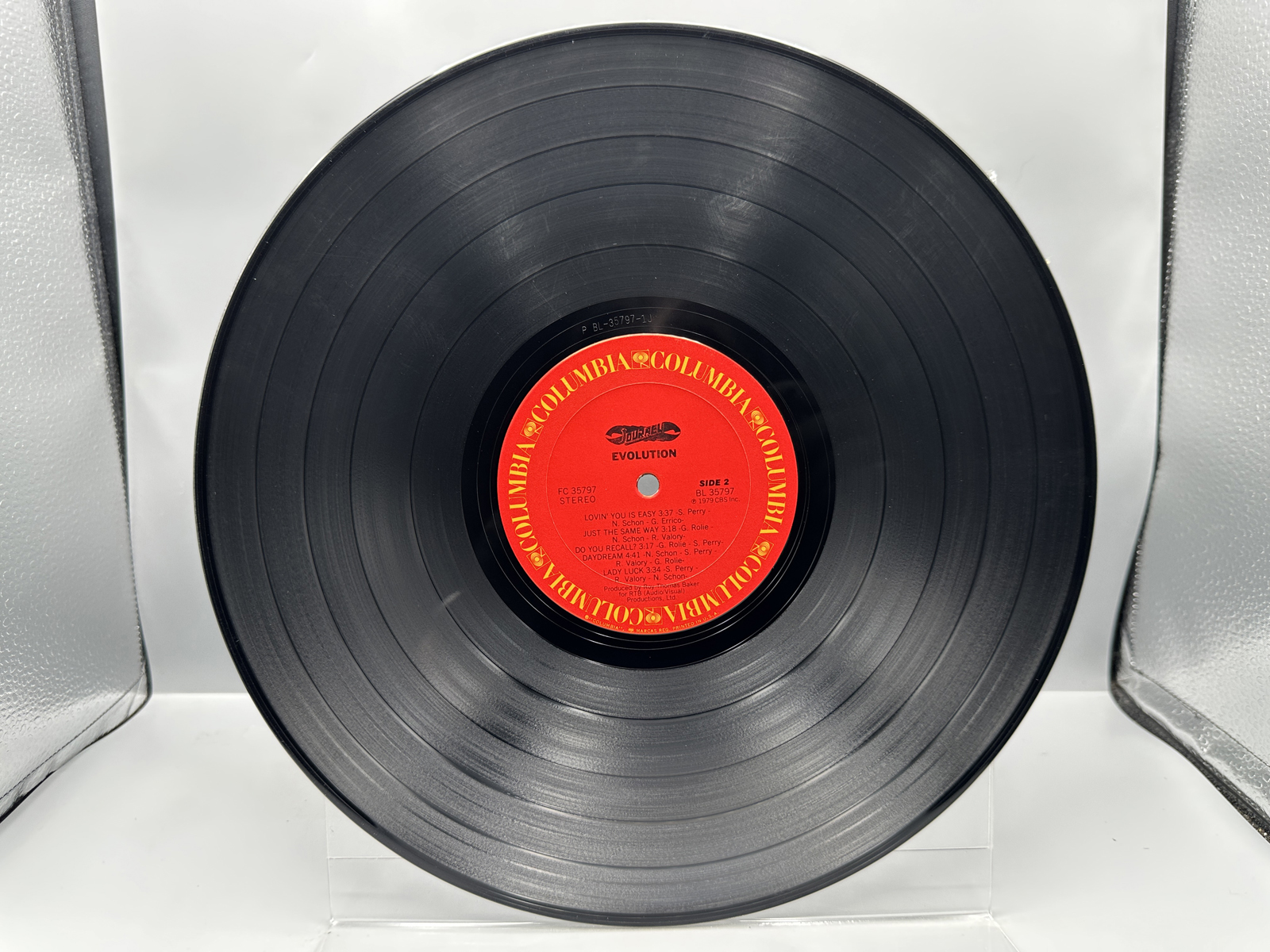Journey (2 LP Lot): Evolution (1979); and Departure (1980)