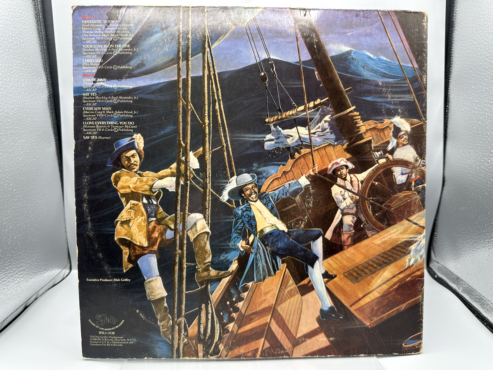 1980 Solar Records Lakeside Fantastic Voyage Vinyl Album - BXL1-3720