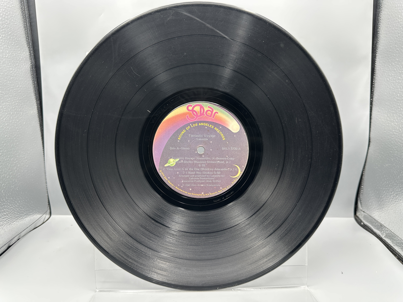 1980 Solar Records Lakeside Fantastic Voyage Vinyl Album - BXL1-3720