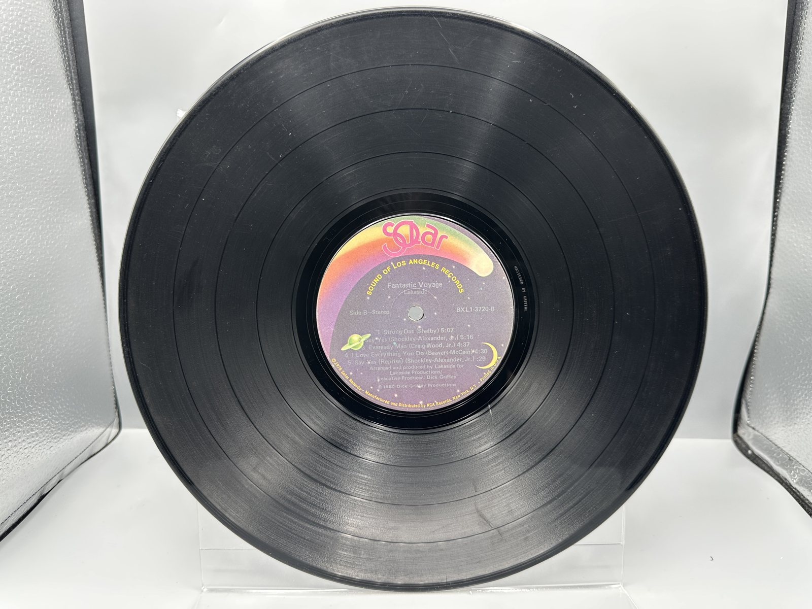 1980 Solar Records Lakeside Fantastic Voyage Vinyl Album - BXL1-3720